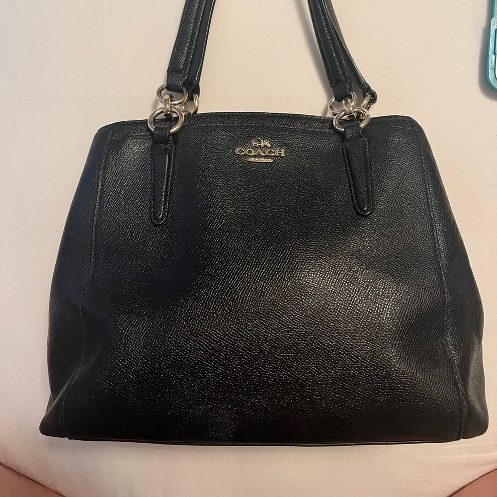 Coach Minetta Crossbody Bag- Black